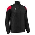 Prometheus Full Zip Top BLK/RED S Teknisk reisejakke - Unisex