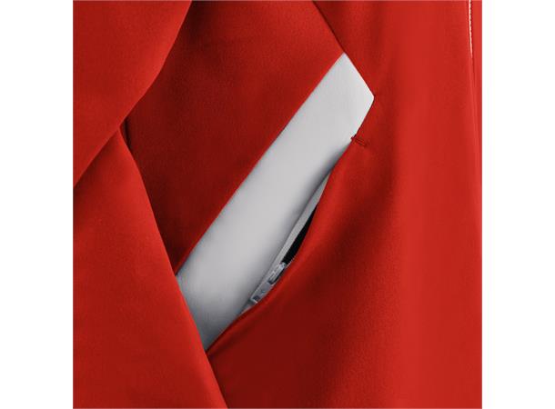 Bastet Full Zip Hoody W RED/WHT 3XS Teknisk hettejakke til dame 