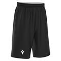X500 Basket Shorts BLK/WHT L Vendbar teknisk basketshorts - Unisex