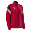 Athena Full Zip Top W RED/WHT 3XL Teknisk full zip jakke til dame