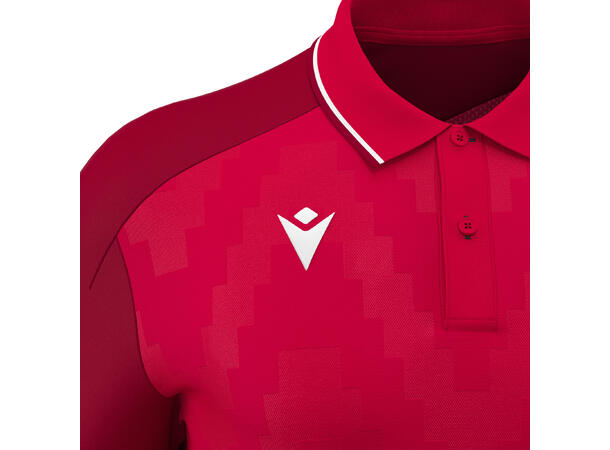 Echoes Polo RED 3XS Teknisk poloskjorte - Unisex 